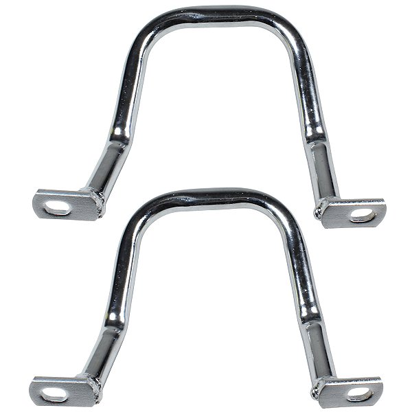 Alça alcinha traseira Pop100 2007 a 2015 cromado