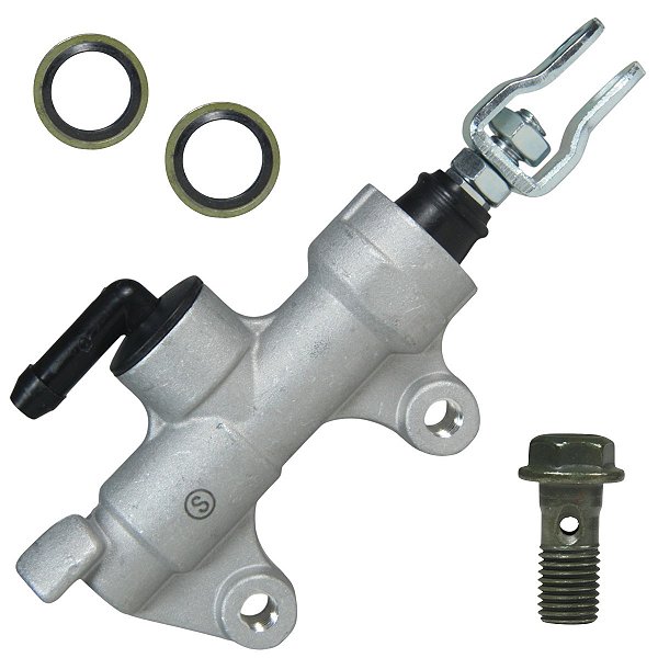 Cilindro mestre reservatório óleo burrinho freio traseiro inferior FZ250 Fazer 2018 em diante sem reservatório