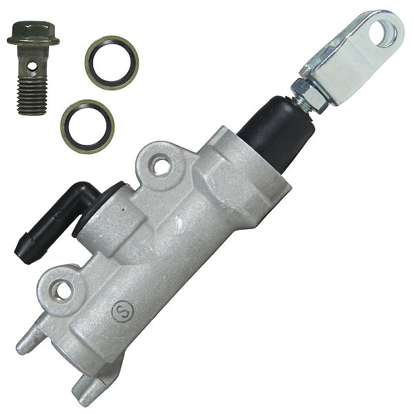 Cilindro mestre reservatório óleo burrinho freio traseiro inferior NX400 Falcon 1999 a 2015 sem reservatório