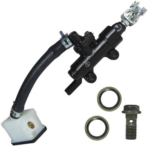 Cilindro mestre reservatório óleo burrinho freio traseiro inferior CB300 2012 a 2015 com reservatório