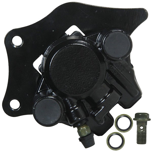 Caliper pinça cilindro mestre inferior de freio dianteiro CG150 Titan Sport 2004 a 2008