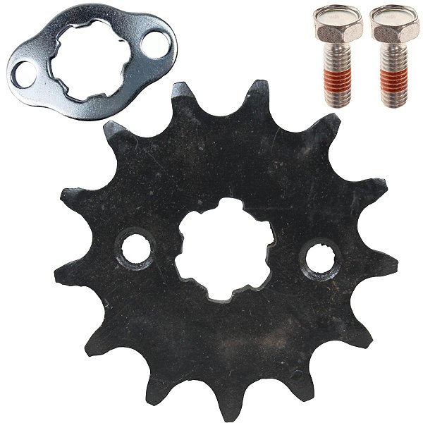 Pinhão de transmissão relação 13 428 C100 Biz Dream Biz100 Biz110 Biz125 Pop100 Pop110 Web100 XY50 Phoenix AZ1 AZ125 Jet