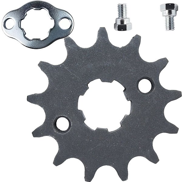 Pinhão de transmissão relação 13 428 YBR125 Factor XTZ125 CG125 Fan Titan Today XLR125 XLS125 XT225 TDM225 DT180 NX150