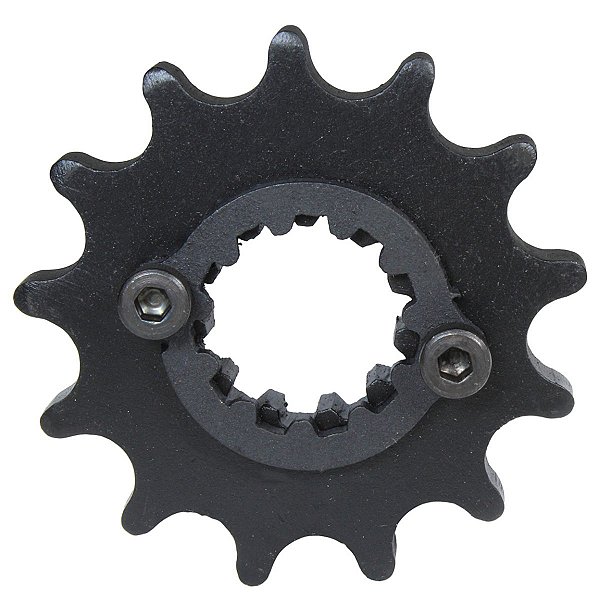 Pinhão de transmissão relação 13 428 CRF250 CRF250F CB250F CBX250 XR250 Tornado CB300F Twister XRE300 Sahara trava