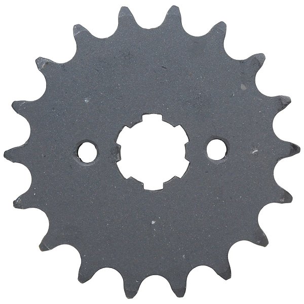 Pinhão de transmissão relação 18 dentes 428 CG125 CG150 CG160 Fan Titan Start Sport NXR125 NXR150 NXR160 Bros XRE190