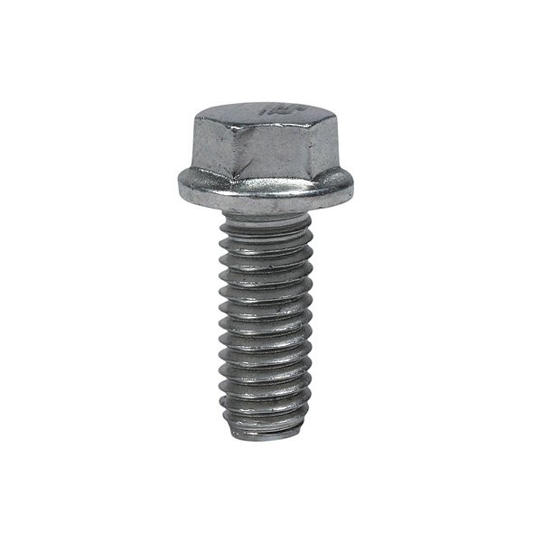 Parafuso sextavado M6X15 M6X16 com flange zincado chave 10 paralama tampa válvula