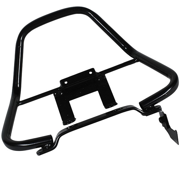 Alça alcinha traseira esportiva vertical CG150 Titan Sport 2004 a 2008 preto