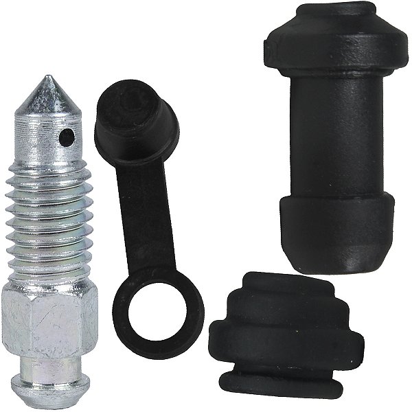 Parafuso sextavado M8 sangria pinça freio óleo com borrachas CG125 CG150 CG160 CRF230 CRF250 XRE300 XRE190 com capa