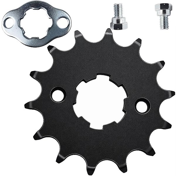 Pinhão de transmissão relação 14 428 YBR125 Factor XTZ125 CG125 Fan Titan Today XLR125 XLS125 XT225 TDM225 DT180 NX150