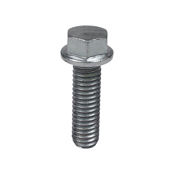 Parafuso sextavado M6X20 com flange (zincado)