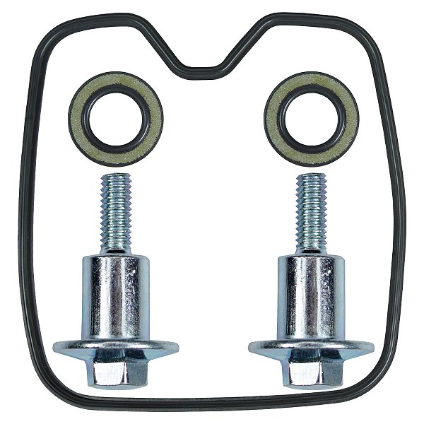 Kit guarnição parafusos tampa válvula CG150 Titan Fan Sport NXR150 Bros 06/15 CB250 Twister 16/ NXR125 Bros 13/15 coxim