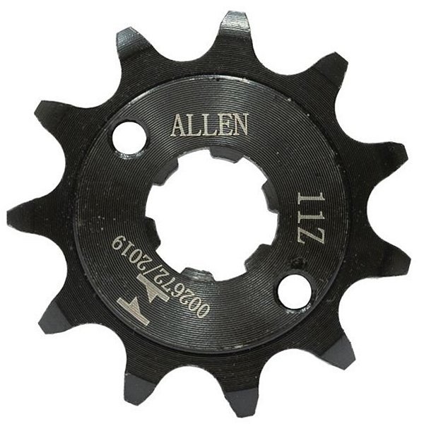 Pinhão de transmissão relação 11 dentes 520 CRF150 CRF230 XR200 CBX200 Strada Next250