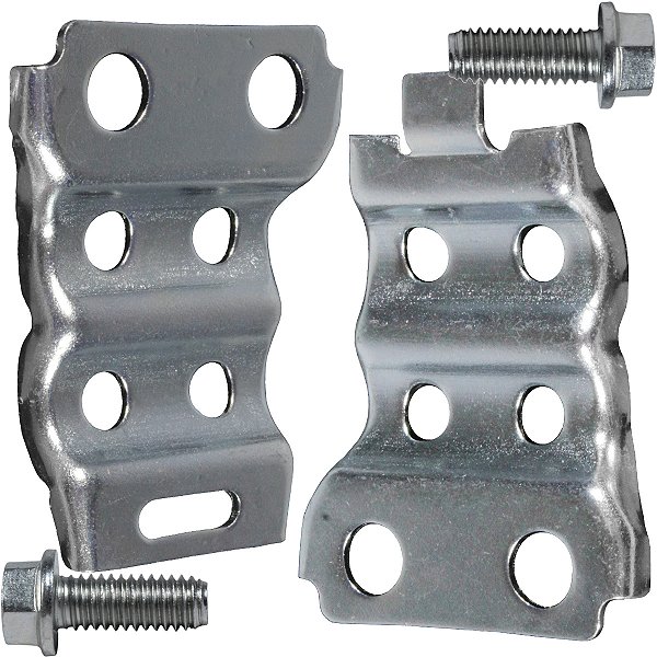 Abraçadeira braçadeira mangueira flexivel guia freio dianteiro NXR160 Bros 2018 em diante com parafusos