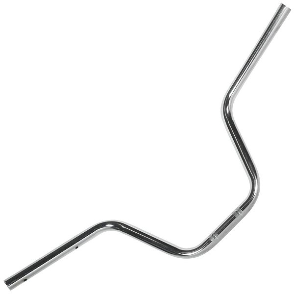 Guidão guidom motoboy alto peixeiro esportivo CG125 CG150 CG160 Fan TItan universal sem suporte para peso cromado