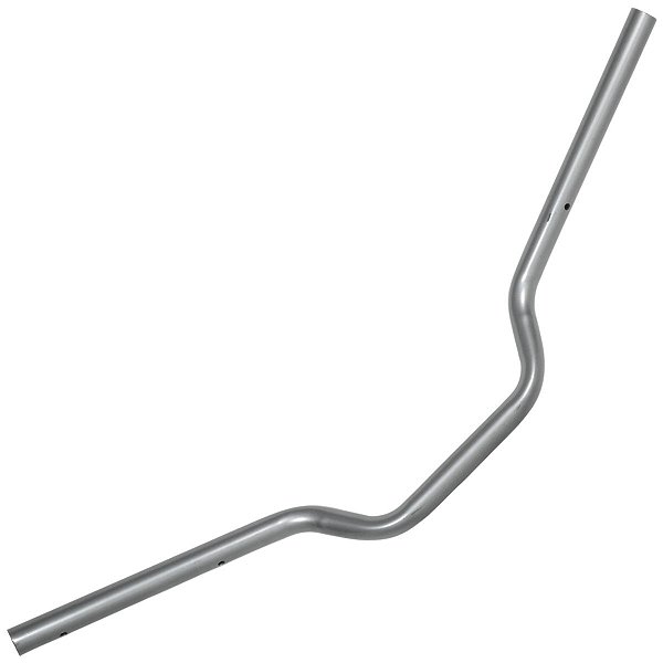 Guidão guidom CB300 CBX250 Twister sem suporte para peso grafite prata