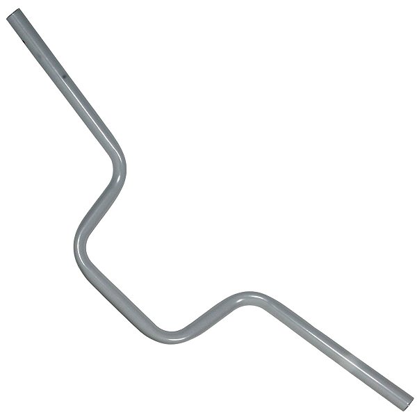 Guidão guidom CG150 CG160 Fan Titan Cargo Start 2014 em diante sem suporte para peso grafite prata