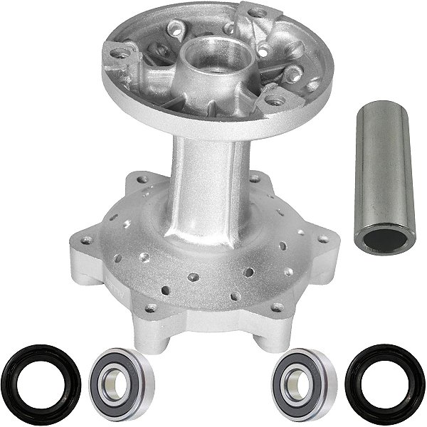 Cubo roda freio a disco traseiro XTZ250 Lander Tenere 2007 em diante com rolamento e retentor
