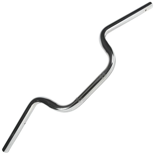 Guidão guidom YBR125 Factor 2000 a 2016 sem suporte para peso cromado