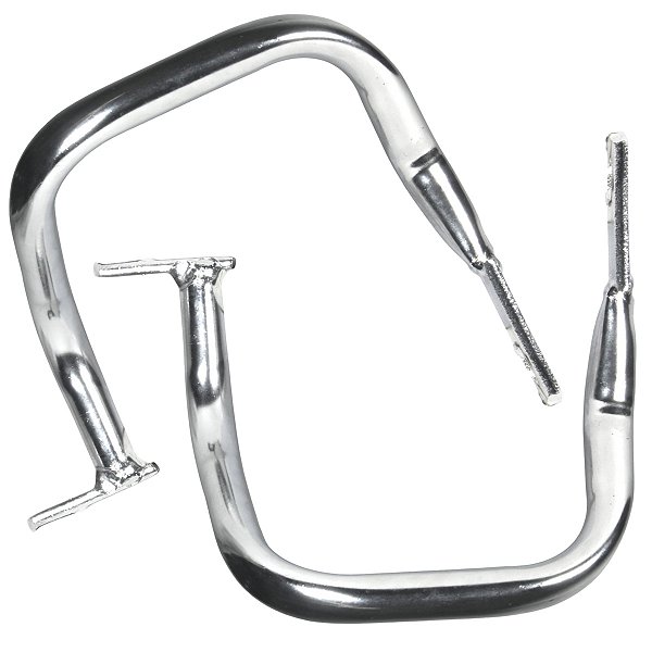 Alça alcinha traseira Pop110 2016 em diante cromado