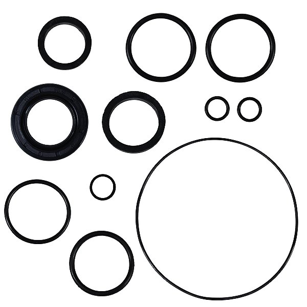 Kit reparo retentor virabrequim esquerdo mesa magneto C100 Biz KS 1998 a 2005 Pop100 Biz100 2007 a 2015