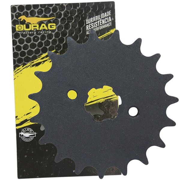 Pinhão de transmissão relação 19 dentes 428 CG125 CG150 CG160 Fan Titan Start Sport NXR125 NXR150 NXR160 Bros XRE190