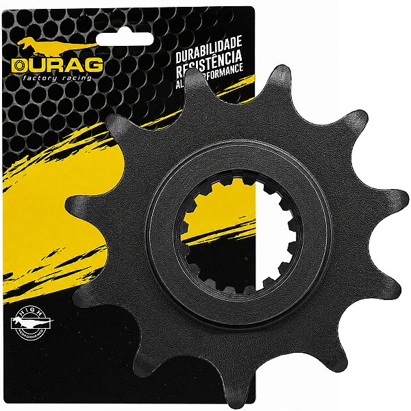 Pinhão de transmissão relação 11 dentes 520 YS250 FZ250 Fazer 2008 em diante XTZ250 Lander Tenere 2009 em diante Durag