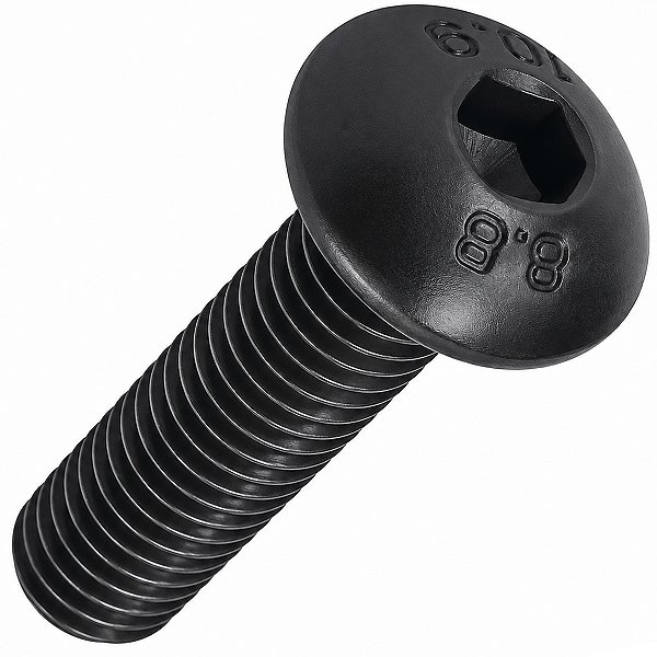 Parafuso allen aço liga M5X20 fixação carenagem farol FZ250 Fazer 2018 em diante