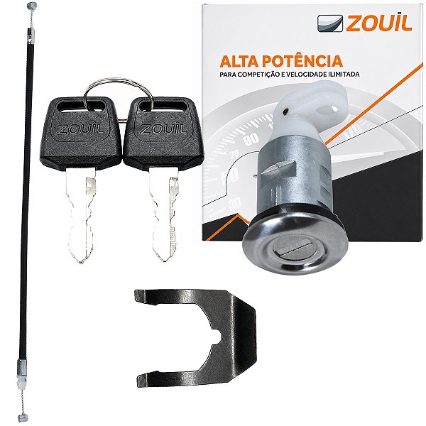 Trava da tampa carenagem lateral banco Biz100 Biz110 Biz125 2006 a 2017 Falcon Twister Pop100 Pop110 CB250 CB300 Zouil