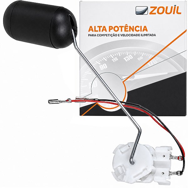 Boia de tanque sensor medidor nível combustivel NXR160 Bros 2016 a 2017 Zouil