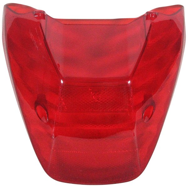 Lente da lanterna sinaleira traseira CG150 Titan Sport 2004 a 2008 CG125 Fan NXR125 NXR150 Bros 2009 a 2015 vermelho