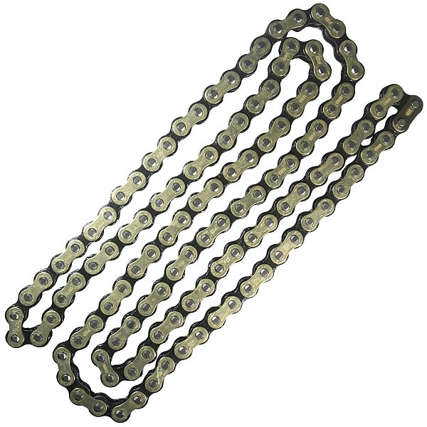 Corrente de transmissão relação tração 520ND x 120 elos Dourado Off Road KTM CRF250 CRF300 CRF450 KXF KLX GSW