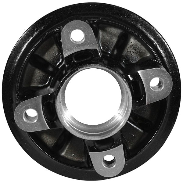 Flange da coroa cubo traseiro Crypton105 YBR125 Factor RD135 Max125 Hunter125 preto