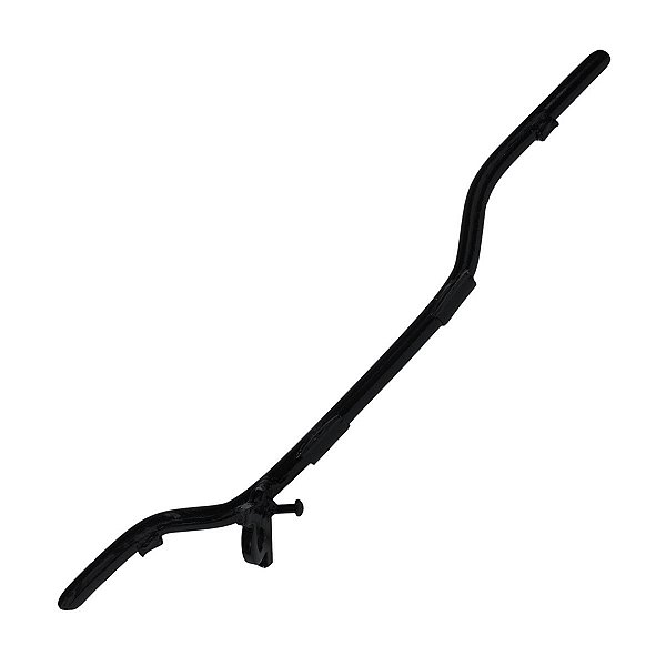 Estribo pedal apoio suporte pedaleira dianteira maciço CG125 Fan Titan 2000 a 2008