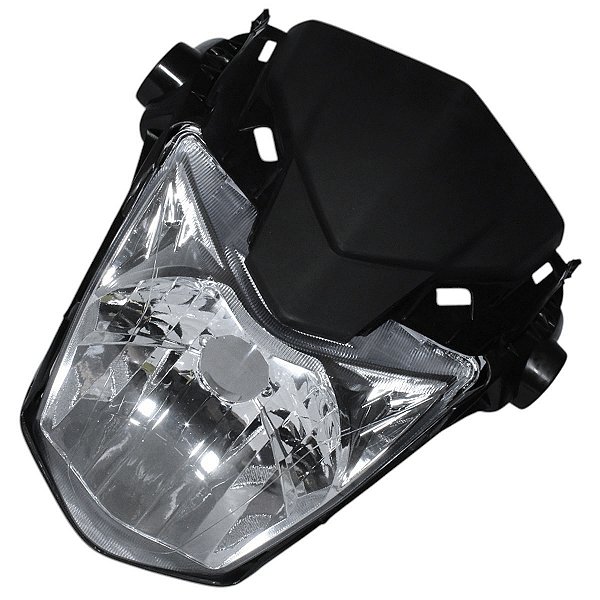 Farol bloco frente carenagem carcaça CG160 Titan 2016 a 2021