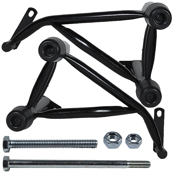 Protetor de motor carenagem modelo reforçado XTZ150 Crosser 2014 em diante preto