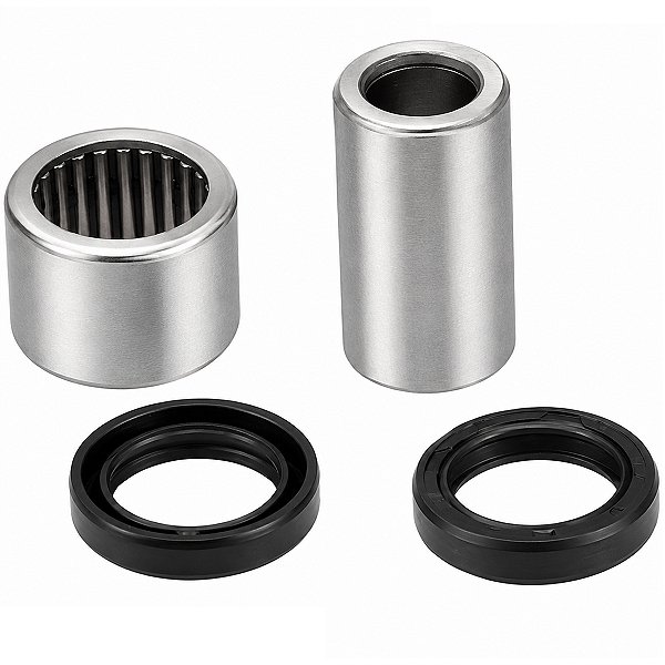 Kit buchas do amortecedor pro link CBX250 Twister 2001 a 2008 com rolamento e retentor