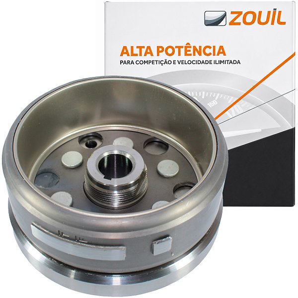 Volante do magneto CG150 Titan Job KS 2004 a 2008 NXR150 Bros KS 2006 a 2008 Zouil
