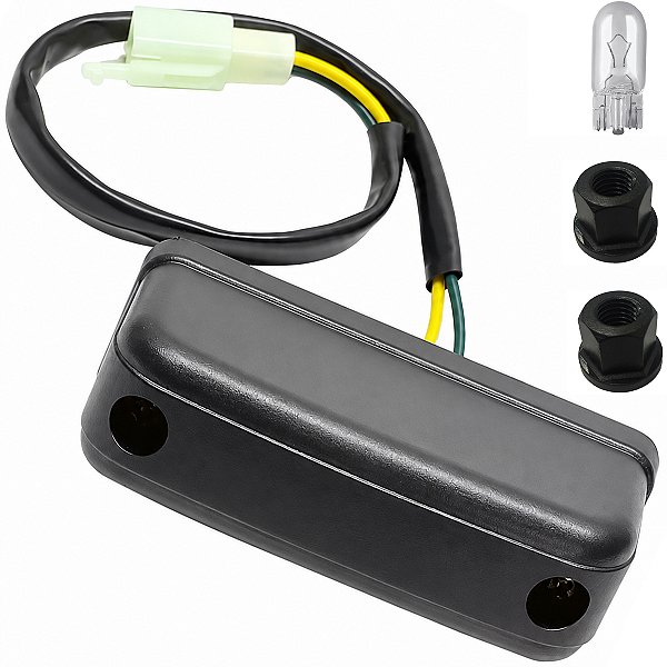 Tampa lanterna da luz de licenciamento placa NXR150 Bros 2013 a 2015 NXR160 Bros XRE190 XRE300 CB600 Hornet