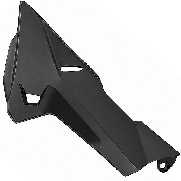 Aba asa carenagem inferior complemento asa do motor tanque direito CB300F Twister 2023 em diante preto