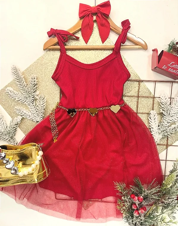 Vestido Três Marias Tule