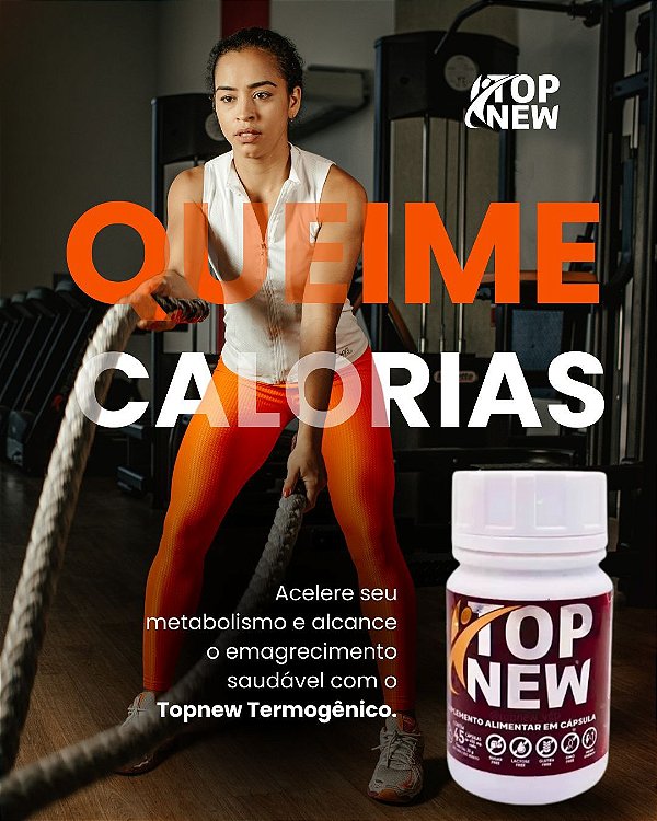 Topnew Suplemento Alimentar Termogênico