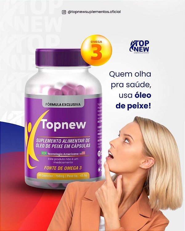TopNew Óleo de Peixe