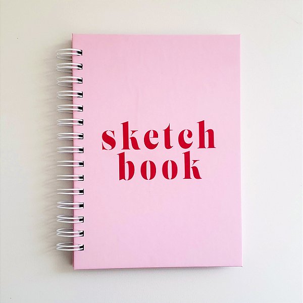 Sketchbook Aquarela Capa Dura Cores Pastéis - A5