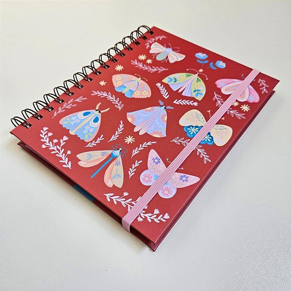 Sketchbook A5 Capa Dura 100% Algodão - Marrom