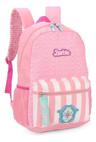 Mochila De Costas Juvenil Original Barbie Girl
