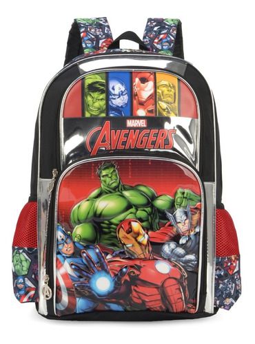 Mochila De Costas Escolar Infantil Marvel Avengers