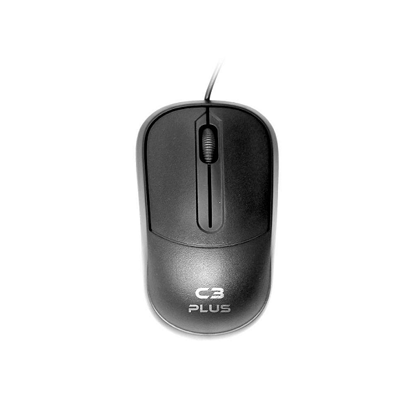 Mouse Óptico 1000 Dpi Ms-35bk Usb Preto C3 Tech