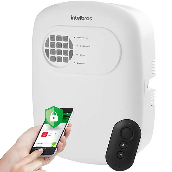 CENTRAL DE ALARME NÃO MONITORADA ANM 24 NET INTELBRAS