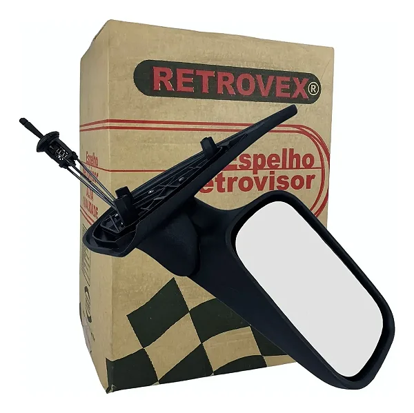 Retrovisor com Controle Palio 2 Portas 1996 A 2000