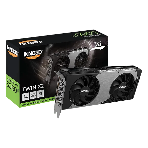 Gpu Inno3D Geforce Rtx 5060 Ti 8Gb 128Bits Gddr7 Twin X2 N506T2-08D7-193075N